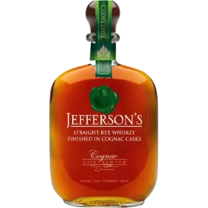 Jeffersons Straight Rye Whiskey Cognac Finish