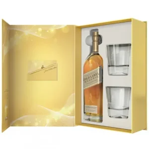 Johnnie Walker Gold Label Glass Gift Set