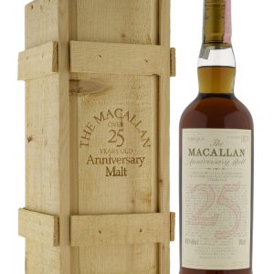 Macallan 1975 25 Year Old Anniversary Malt bottled 2000 1