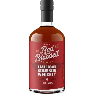 Red Blooded 4 Yr American Bourbon Whiskey