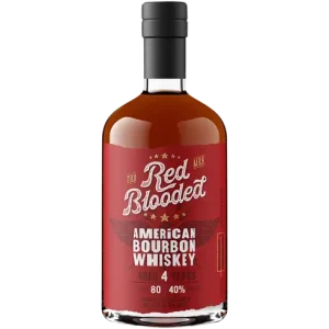 Red Blooded 4 Yr American Bourbon Whiskey 5