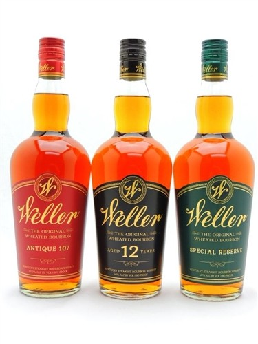 WL Weller Bourbon Whiskey Collection 1